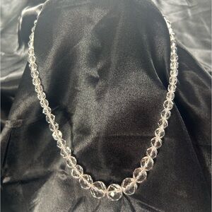 Glass Bead Choker Necklace